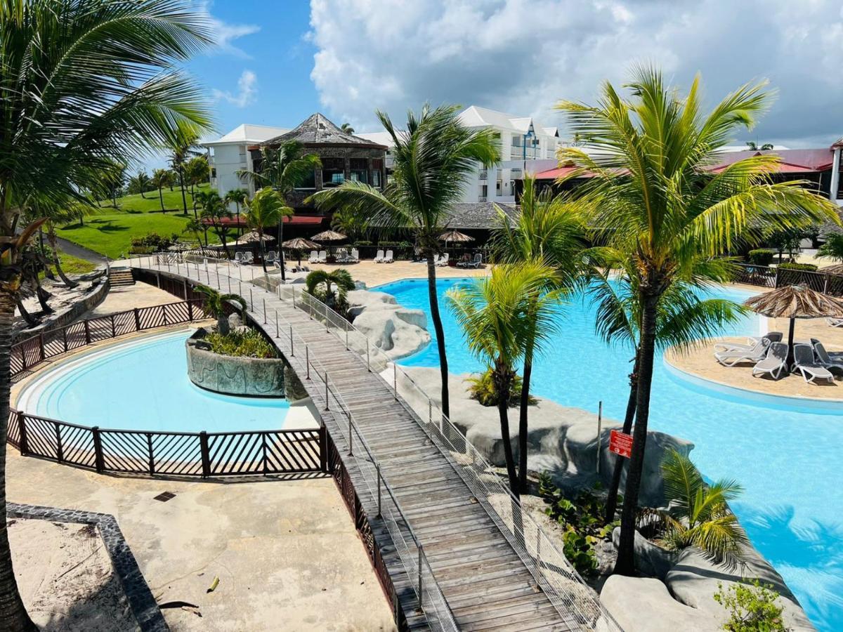 Studio Vue Mer Piscine Plage Kaz Punch Manganao Chez Julie Saint-Francois  Exterior foto